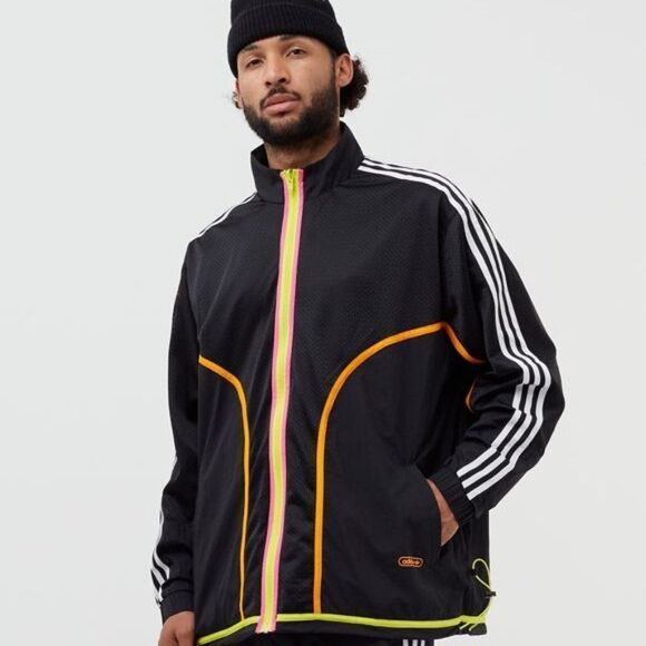 ADIDAS Reverse Track Jacket Retro Neon - Picture 1 of 9